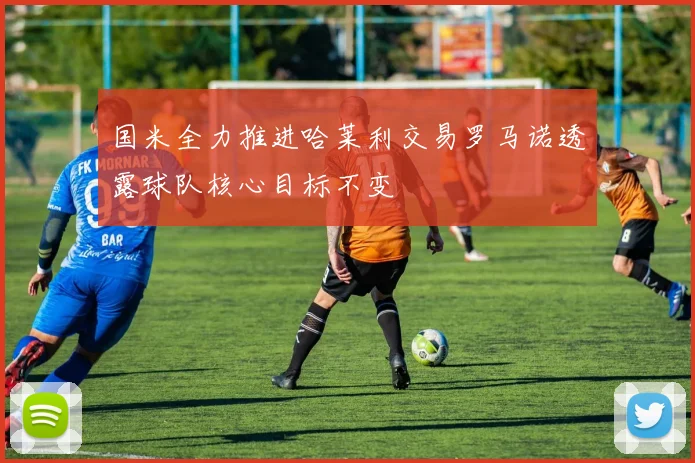 国米全力推进哈莱利交易罗马诺透露球队核心目标不变