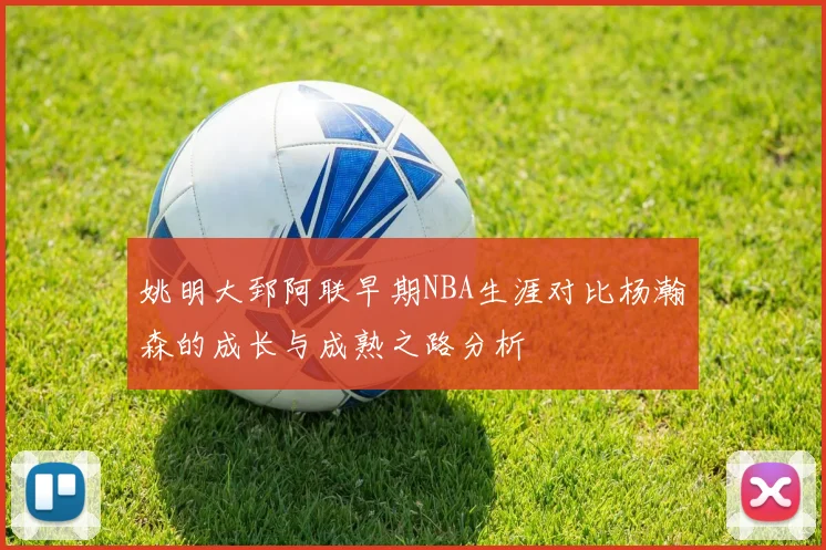 姚明大郅阿联早期NBA生涯对比杨瀚森的成长与成熟之路分析